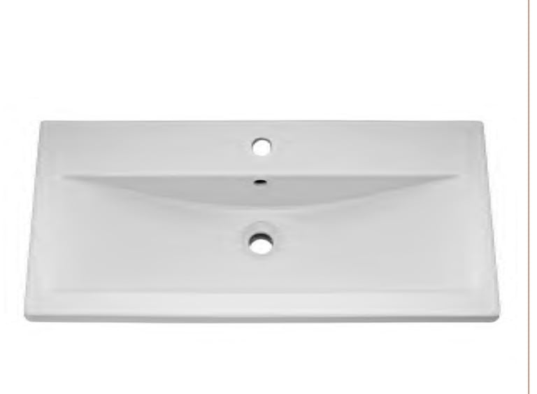 BATHROOM VANITY UNIT AND MIRRORED CABINET AND BATH