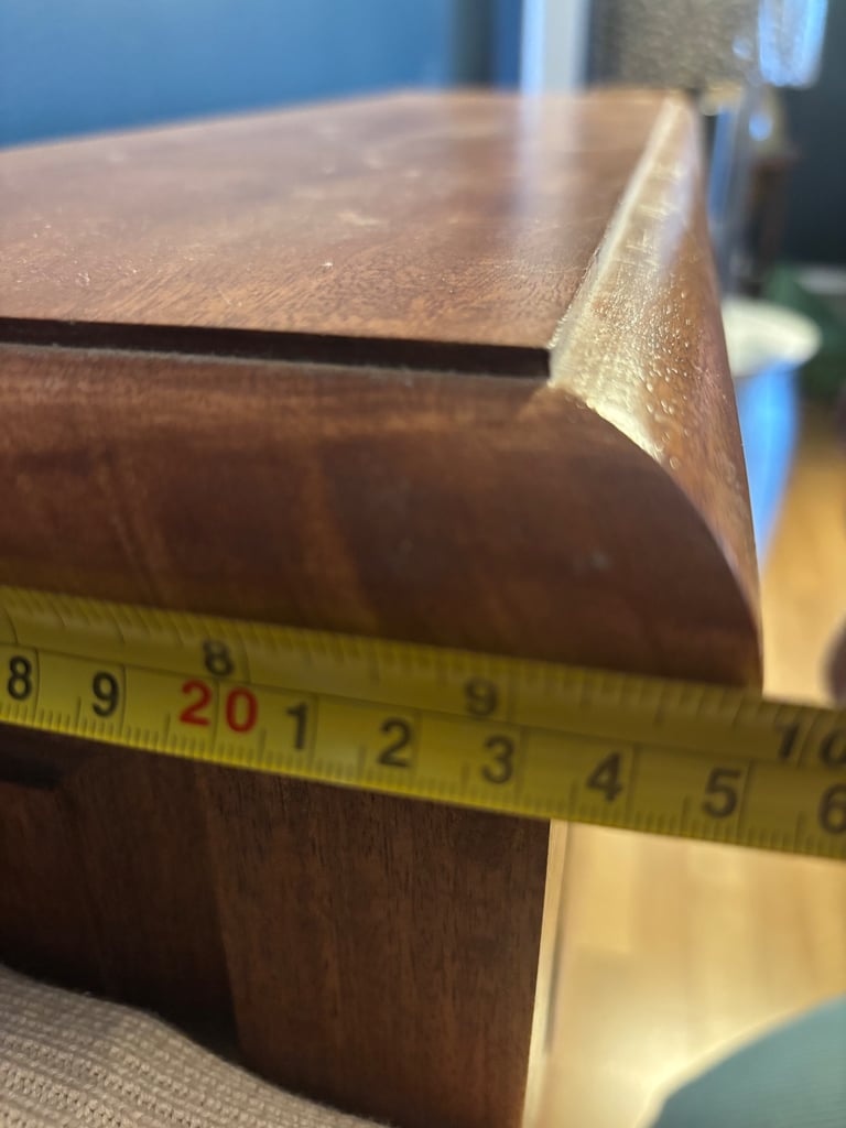 Wooden console table 
