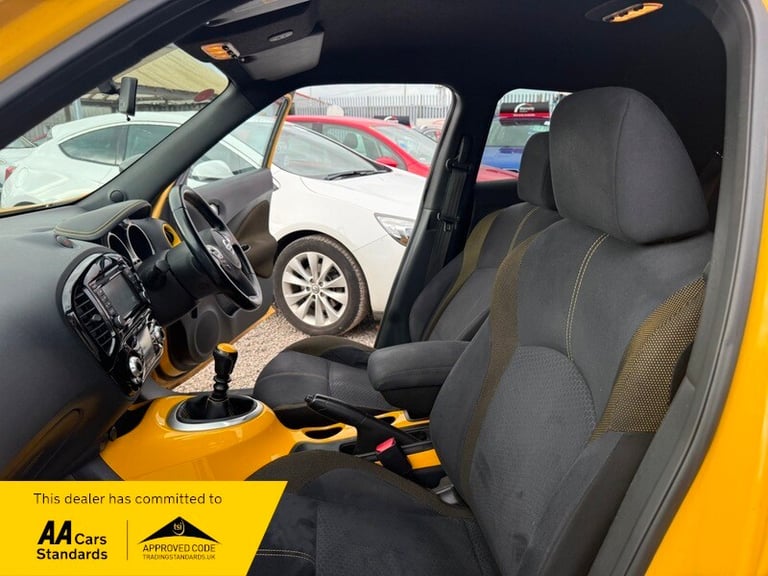 Nissan Juke ACENTA PREMIUM DIG-T+YELLOW JIKE+ULEZ COMPLAINT+REAR CAMERA+SATNAV+3