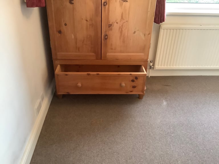 Pine Wardrobe for sale