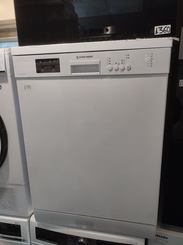 image for ➡️➡️NEW GRADED WHITE KNIGHT 60CM WIDE FREESTANDING FULL SIZE DISHWASHER 