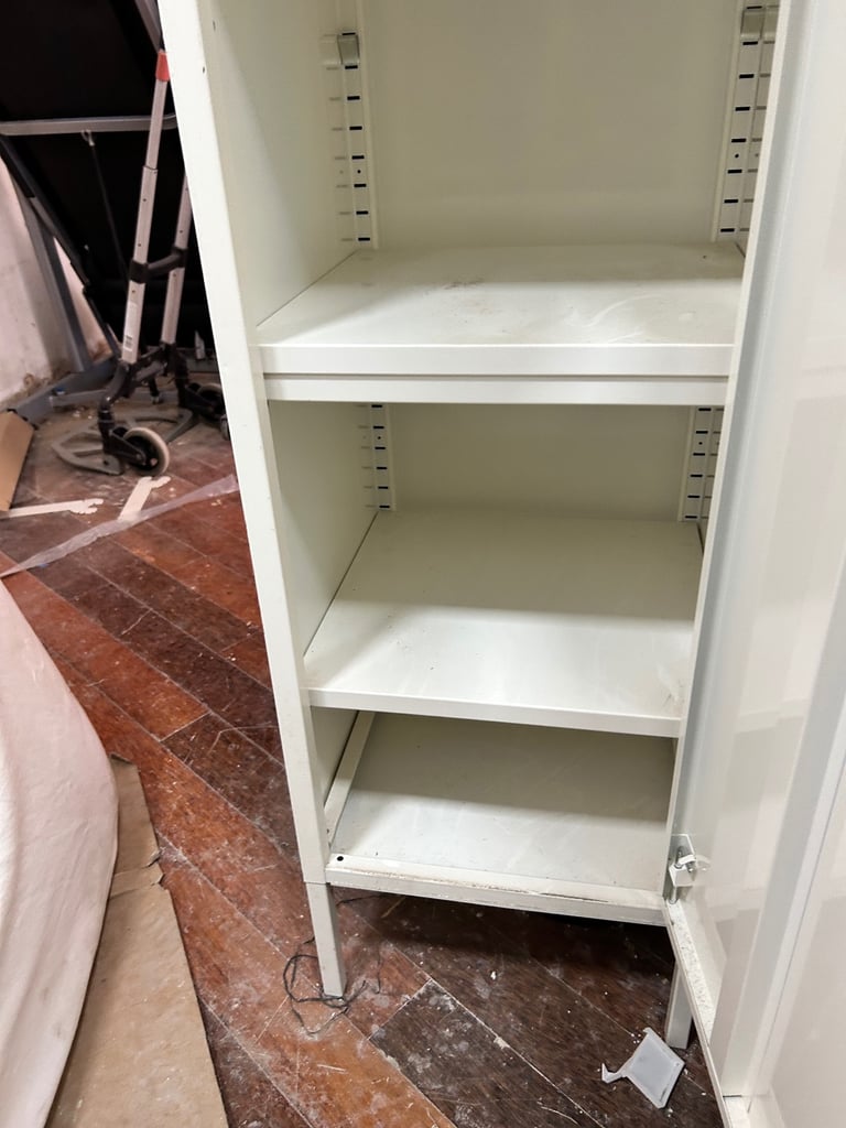 White lockers