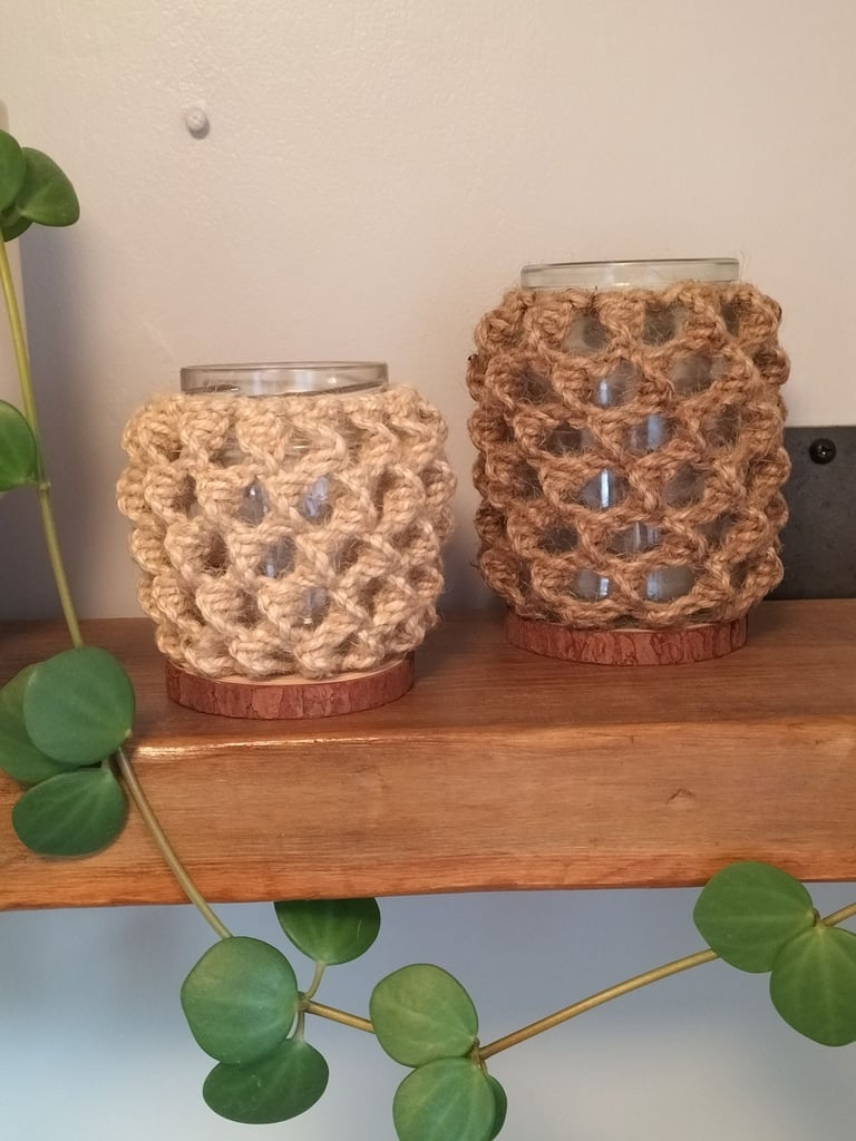 image for Handmade macrame jars Brand new Costessey NR5 