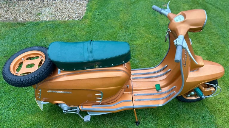 1965 Lambretta Italian Golden Special Series 3 S3 125CC Scooter V5C Registration Engine Rebuilt