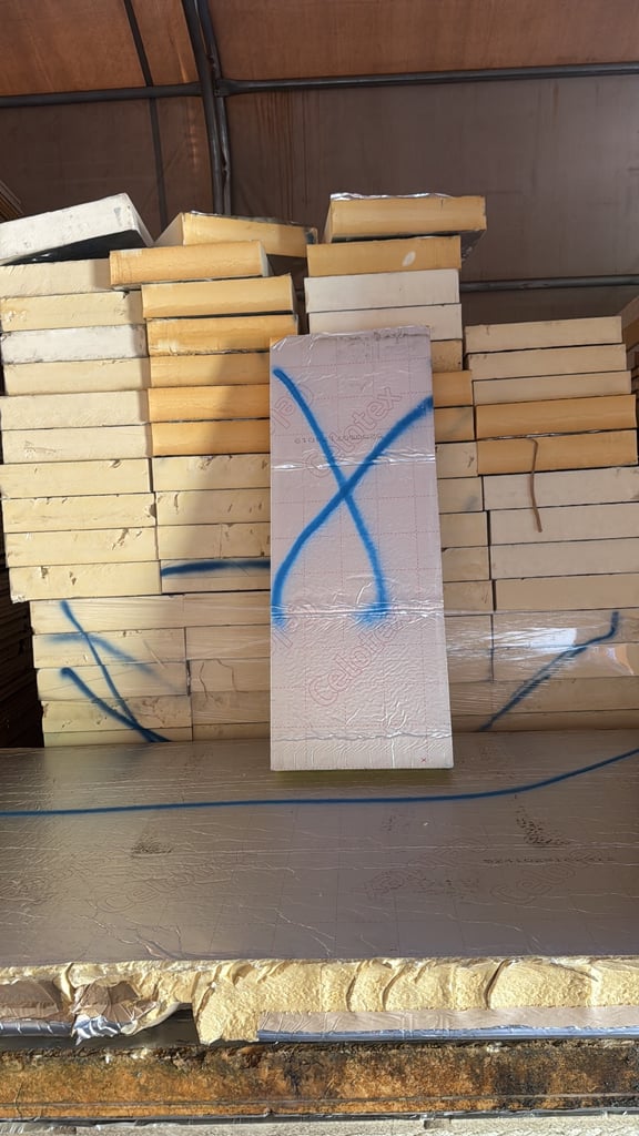 Factory Seconds Celotex Insulation materials 