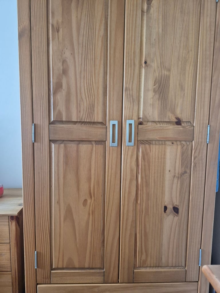 2 x Double Wardrobes 
