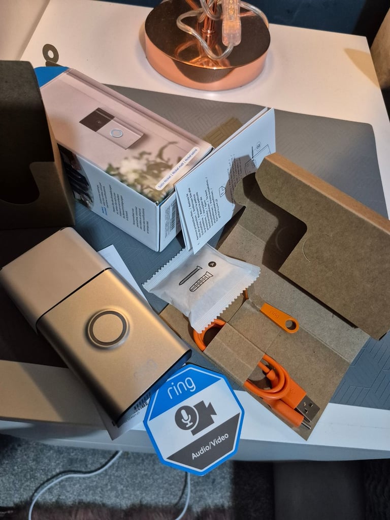 image for Ring video door bell New