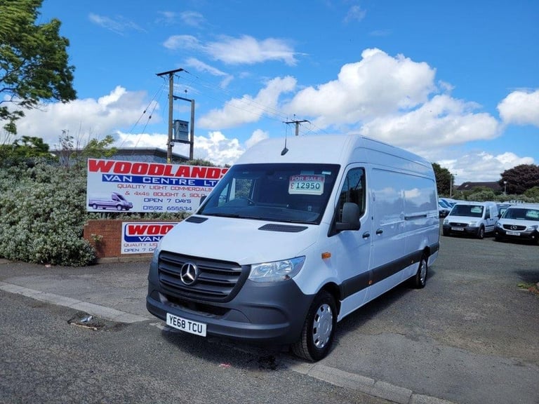  2018 ON 18 PLATE MERCEDES-BENZ SPRINTER 311CDI RWD L3H2 4 METER DIESEL VAN ULEZ