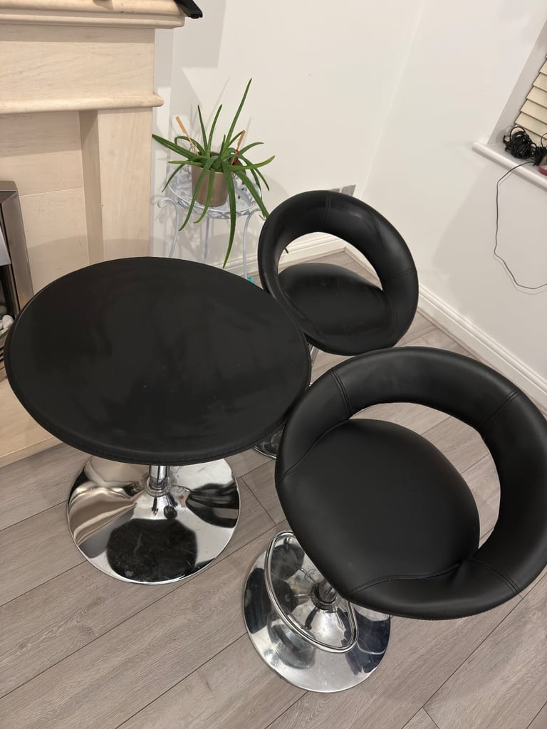 image for Bar stools and table 