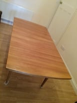 image for Large Extendable solid wood Dining table 6-10