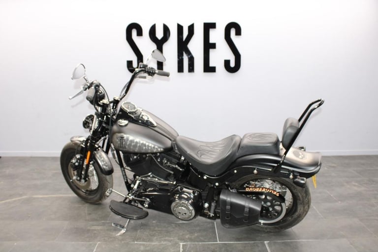 2009 Harley-Davidson FLSTSB Softail Crossbones in Denim Black