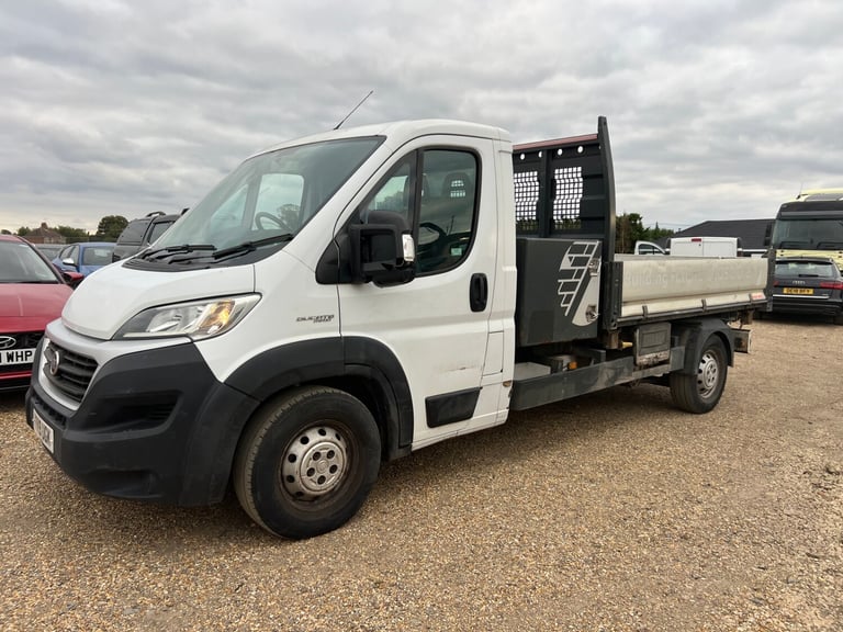 2019 FIAT DUCATO TIPPER VAN SALVAGE DAMAGED REPAIR CAT N LOGBOOK EURO 6 ULEZ 
