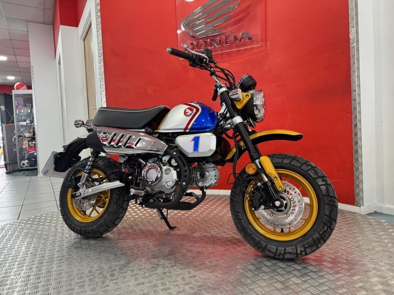 Brand new 2025 Honda Z125 Monkey Glemsec 101 Edition