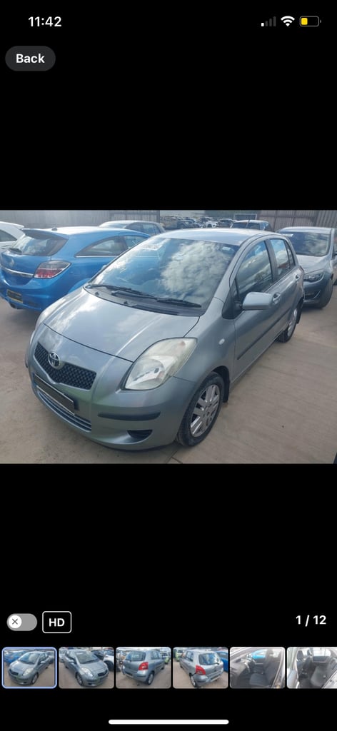 image for 2007 Toyota Yaris BREAKING SEMI AUTO 