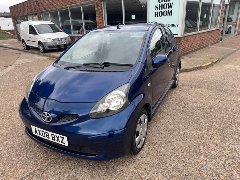 2008 Toyota AYGO 1.0 VVT-i Blue Euro 4 5dr HATCHBACK Petrol Manual
