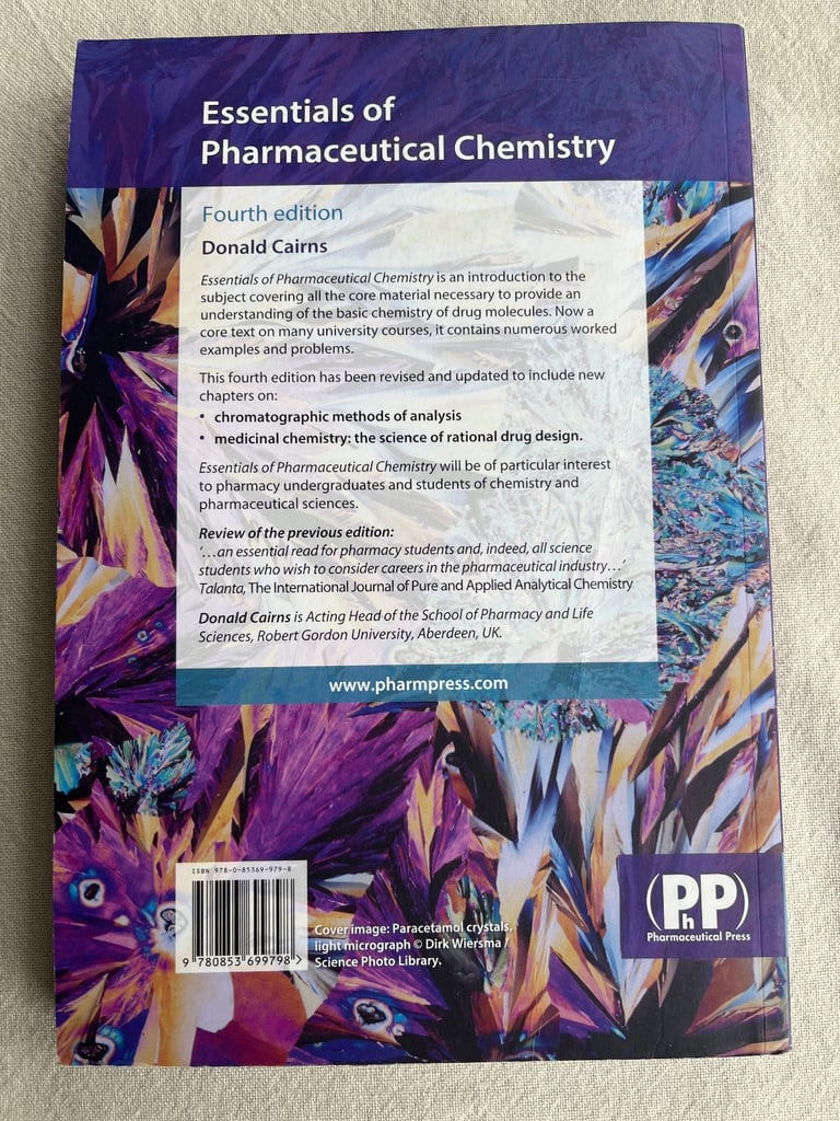 Essentials of Pharmaceutical Chemistry Fourth edition