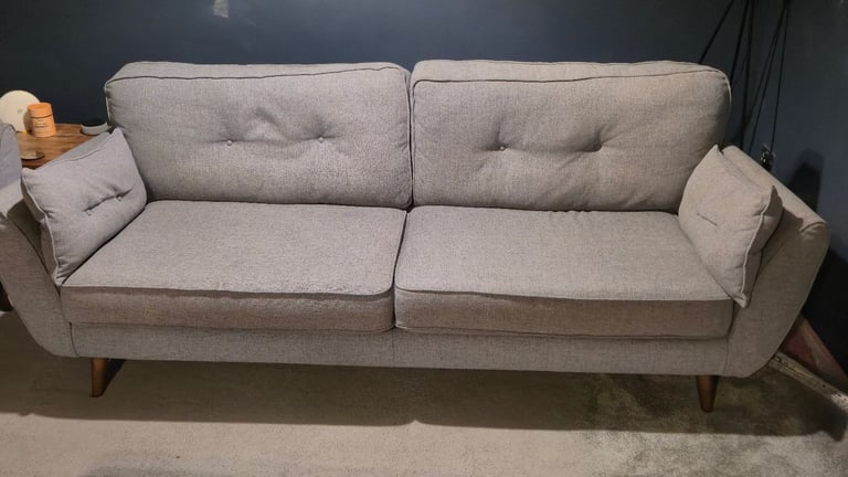 image for DFS French Connection 4 & 3 seater sofas