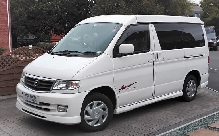 Mazda Bongo, 2.0 petrol auto, 4 berth family fun camper