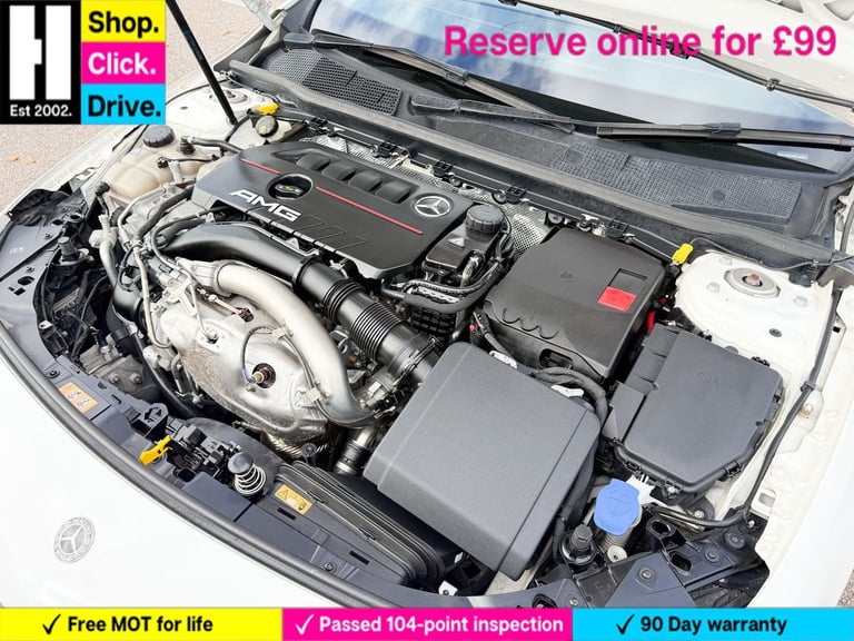  Mercedes-Benz A-Class 2.0 A35 AMG (Premium Plus) Hatchback 5dr Petrol SpdS DCT 4MATIC Euro 6 (s/...