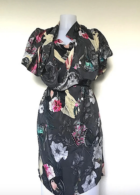 image for DRESS - All Saints - unworn - 100% silk 