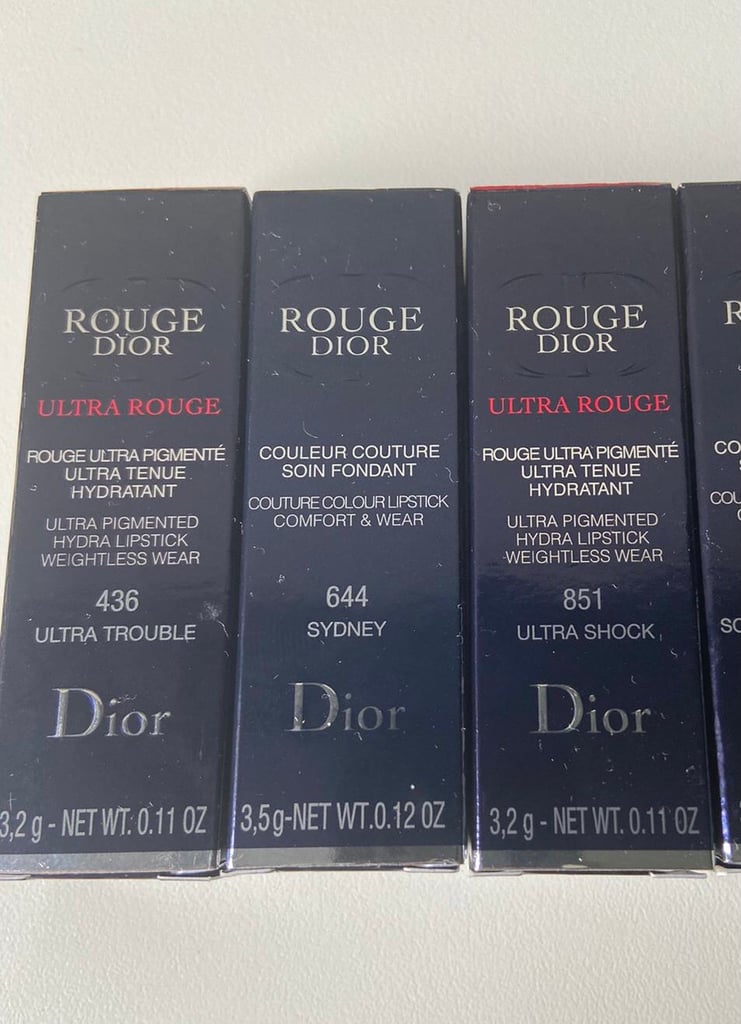 Rouge Dior Couture Colour Matte Velvet Lipstick Brand New £22 Each 