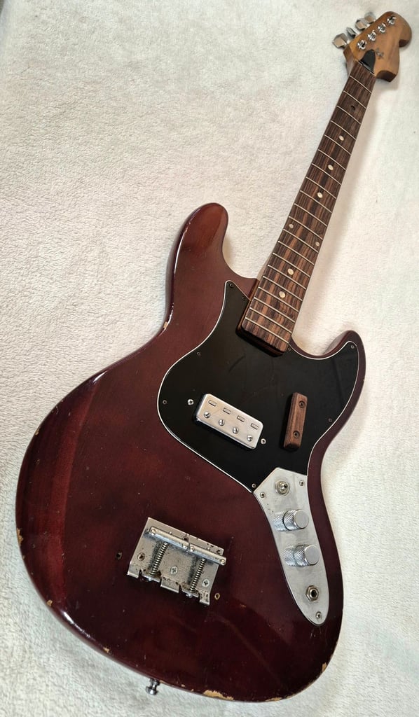 image for 1960s Japanese Shortscale Jazz Bass