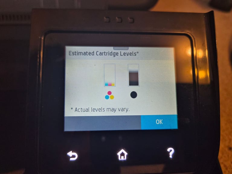 Mobile printer HP Officejet 250 (combined printer and scanner)