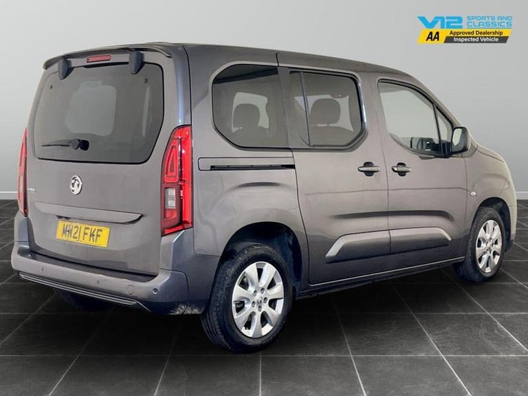 2021 Vauxhall Combo Life 1.2 Turbo SE Auto Euro 6 (s/s) 5dr (7 Seat) Automatic MPV Petrol Automatic