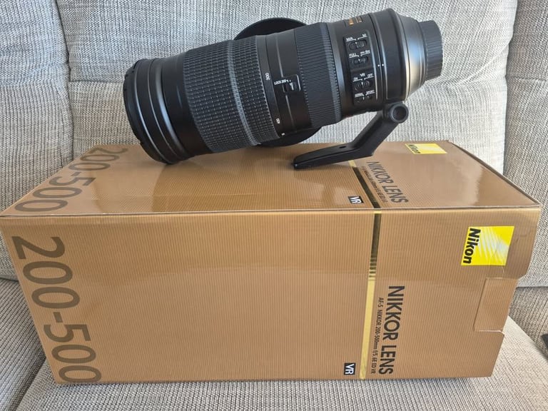 Nikkor 200-500 5 f5.6E ED VR