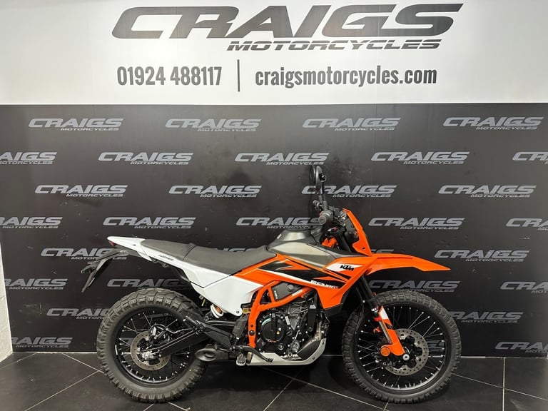 KTM 125 ENDURO R NEW LEARNER LEGAL ENDURO BIKE IN STOCK AT CRAIGS MOTORCYCLES 