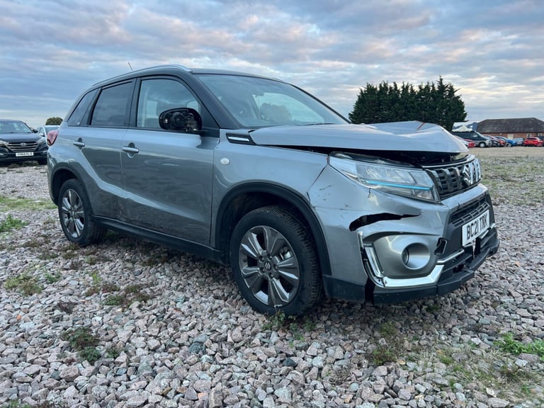 2021 SUZUKI VITARA SZ-T HYBRID MHEV  LOGBOOK V5 SUV CAT S SALVAGE DAMAGED REPAIR