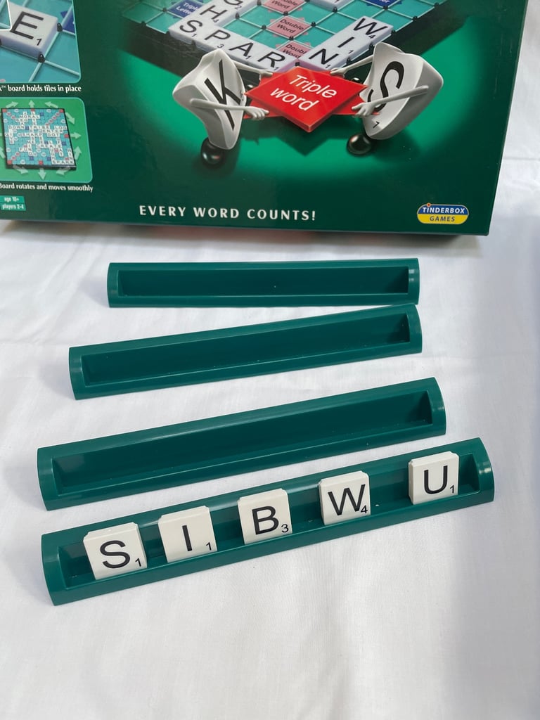 Large Print Scrabble board game for sale - Hammersmith