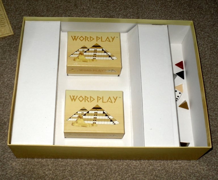 RARE Word Play Board Game by WOW Toys Inc - The True Definition of Fun Complete