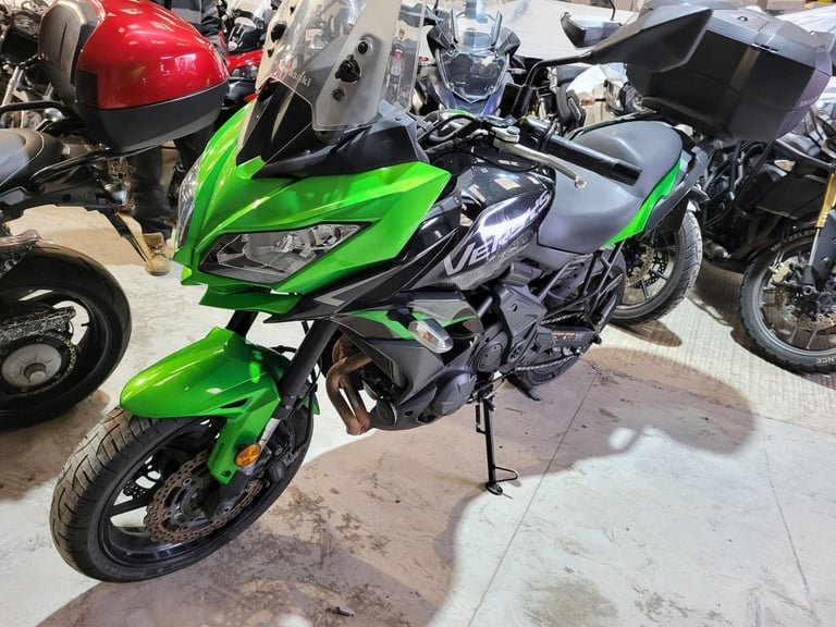 image for 2021 71 KAWASAKI KLE 650 FMFNN VERSYS 650 TOURER STROM LUGGAGE BLACK KLE650