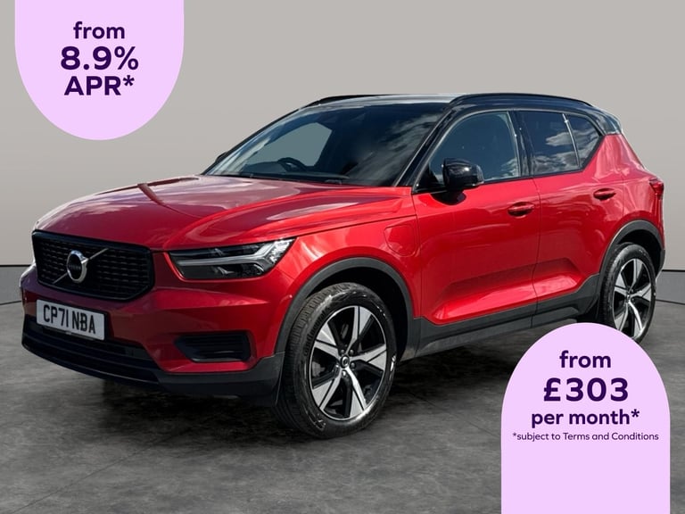 image for 2022 Volvo XC40 1.5h T5 Twin Engine Recharge 10.7kWh R-Design SUV 5dr Petrol Plug-in Hybrid Suv P...