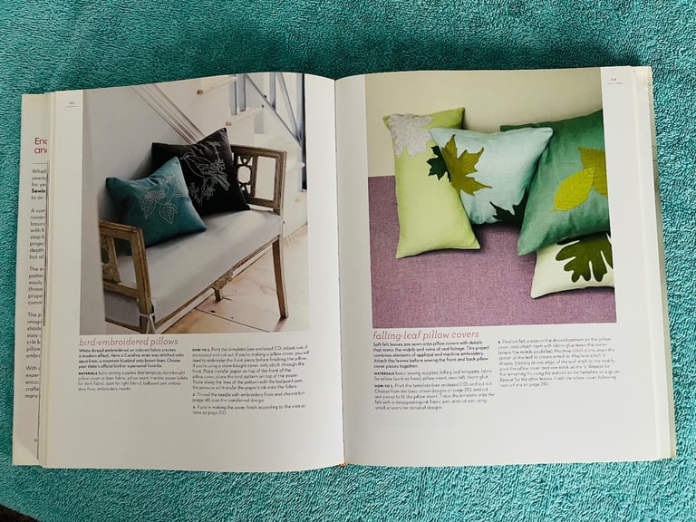 Encyclopaedia book & CD. of Sewing and Fabric Craft Book.