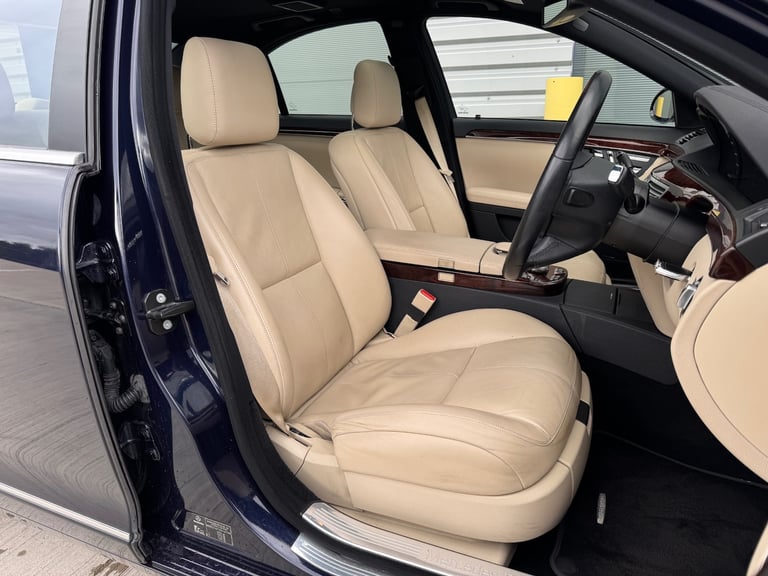 MERCEDES-BENZ S500 5.5 V8 PETROL AUTO 5DR SALOON 2007 [57] BLUE
