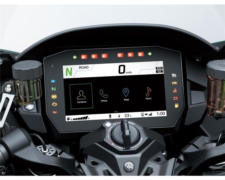 New 2024 Kawasaki MOTORCYCLE Ninja H2 SX TOURER SAVE £3650 Black