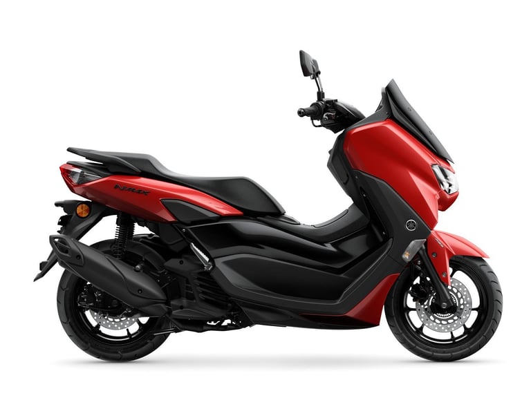 New Yamaha NMAX 125 Scooter. Red. £3,395 On The Road (NO ADMIN FEES!)