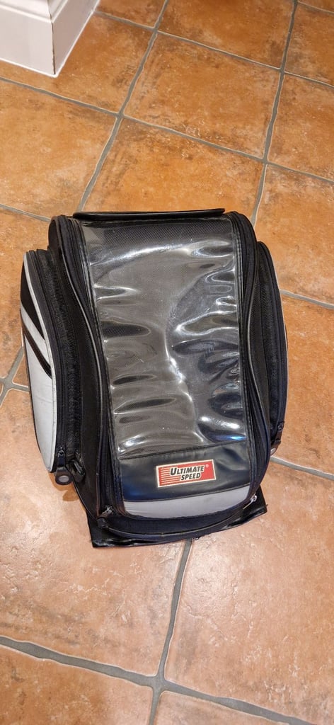Used ultimate speed motorbike tank bag
