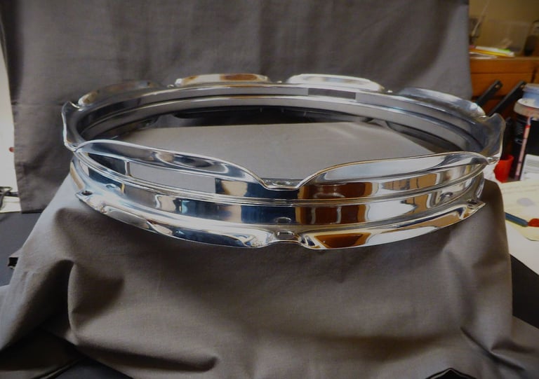  2 x 14 inch 8 lug Sets of Snare Drum Hoops. £15-£20 a Set !!Excellent!