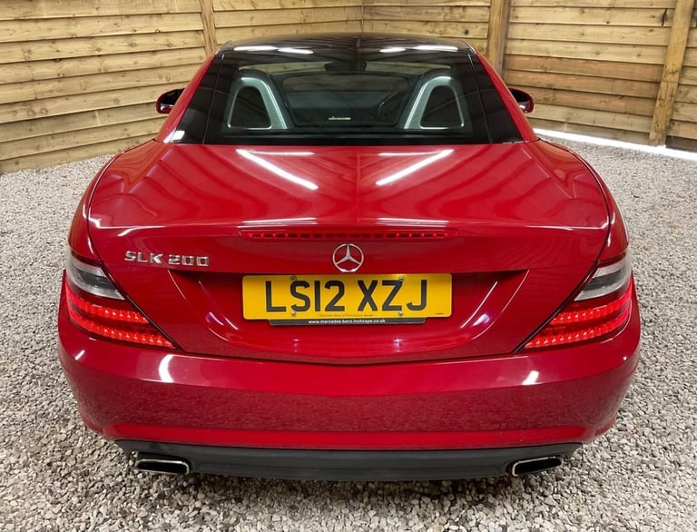 2012 Mercedes-Benz SLK 1.8 SLK200 BlueEfficiency AMG Sport Convertible 2dr Petrol G-Tronic+ Euro ...