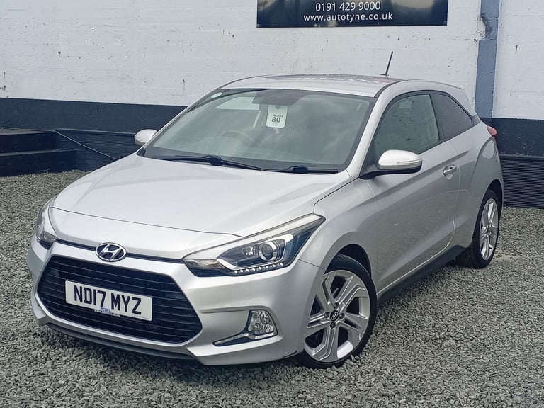 2017 Hyundai i20 1.0 i20 Sport Nav TGDi 3dr Coupe Petrol Manual