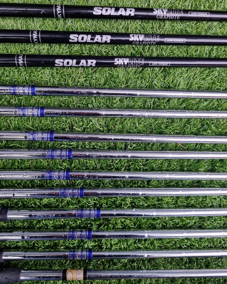 SKYMAX 3-SW, woods 1-3-5, Vantage soft-face putter, SKYMAX trolley bag & EXTRA's