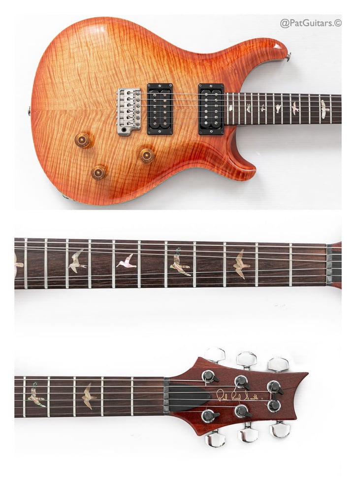 1988 PRS Custom 24 10T in Vintage Sunburst