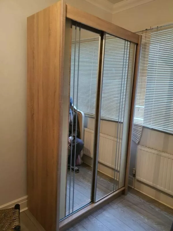 Brand New 2 or 3 Doors Sliding Wardrobe with Mirrors & Drawers - Assembly available Fast Delivery