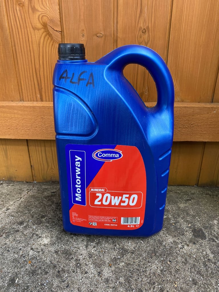 Engine Oil 20W-50 - 4.5 litres - UNOPENED