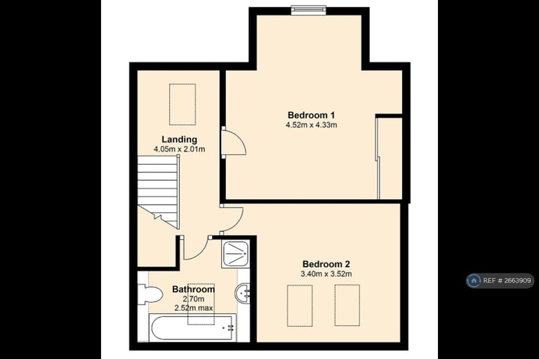 2 bedroom flat in Mulsanne Row, Crewe, CW1 (2 bed) (#2663909)
