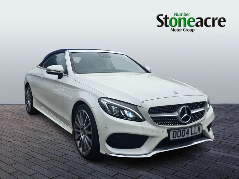  Mercedes-Benz C Class 2.0 C200 AMG Line (Premium Plus) Cabriolet 2dr Petrol G-Tronic+ Euro 6 (s/...