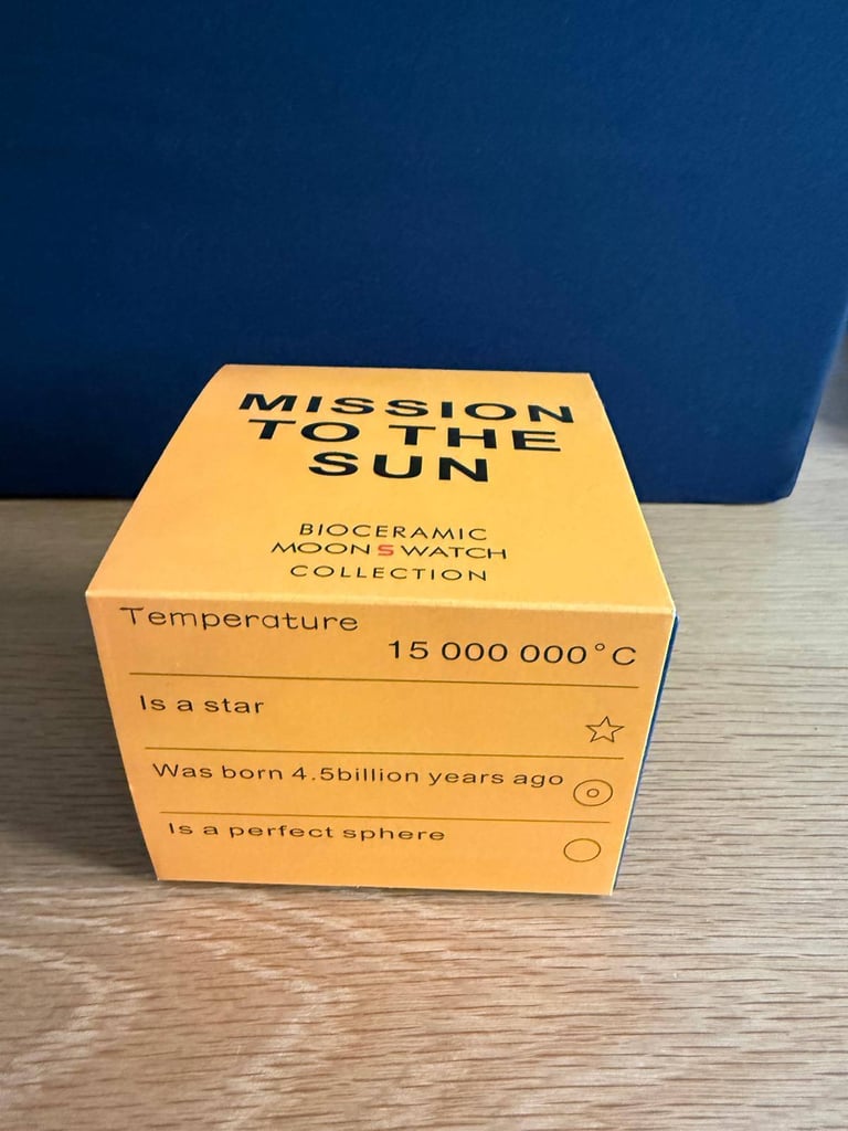 Omega x Swatch Misson to the Sun